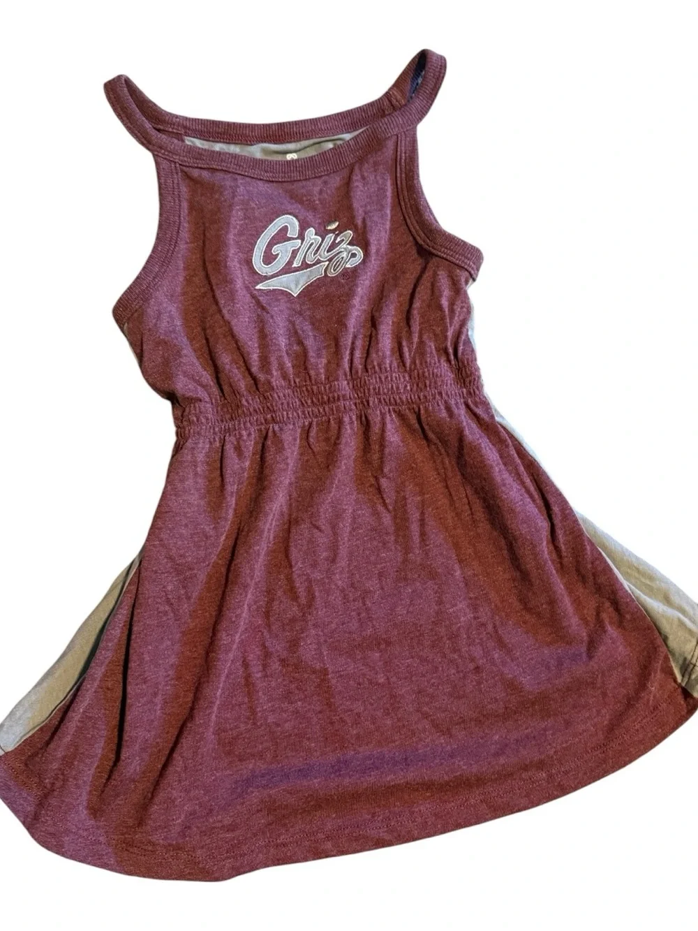 Montana Grizzlies Maroon Girls' Tank Dress